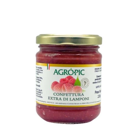 Confettura extra di Lamponi 220g