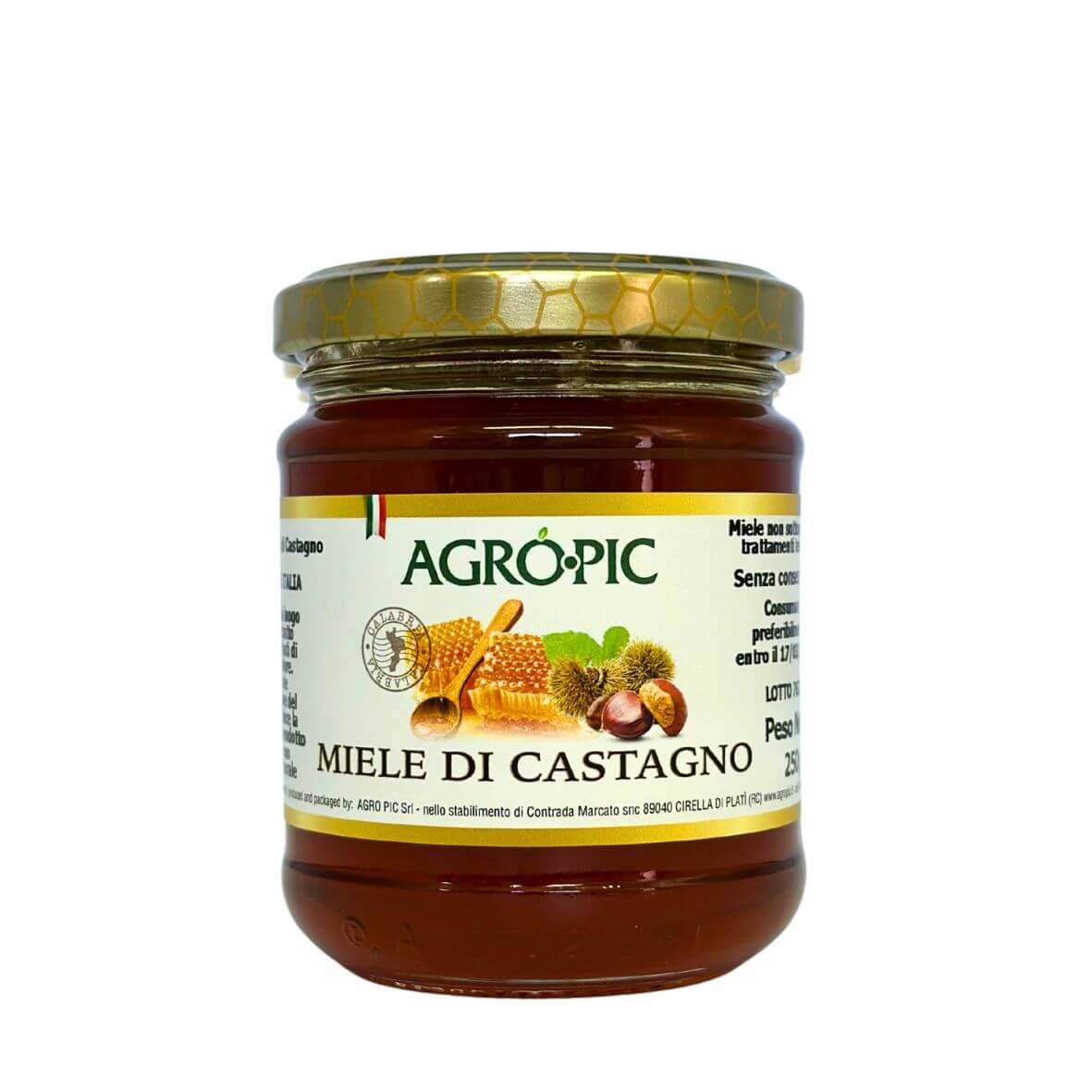 Miele di Castagno 250g 1 MIELE DI CASTAGNO 250g (2)